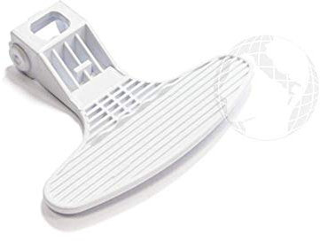 Tirador puerta (ORIGINAL Beko) para lavadora, color blanco, código del recambio: 2821580100