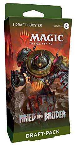 Magic: The Gathering Krieg der Brüder 3-Booster-Draft-Pack (Deutsche Version)