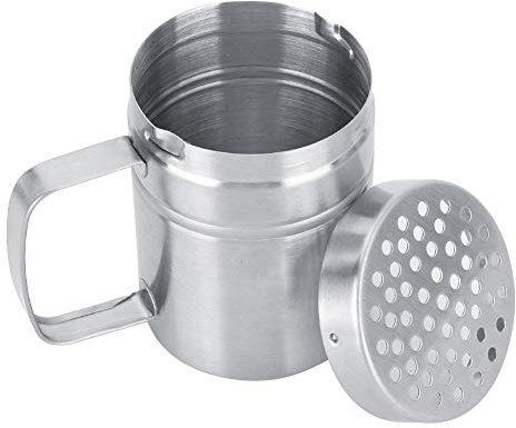 Spargispezie con manico, spargispezie in acciaio inox, dispenser per spezie per cucinare, utensili da cucina