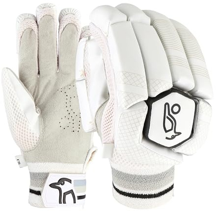 Kookaburra Ghost 5.1 Batting Gloves - Adult Right Hand, White