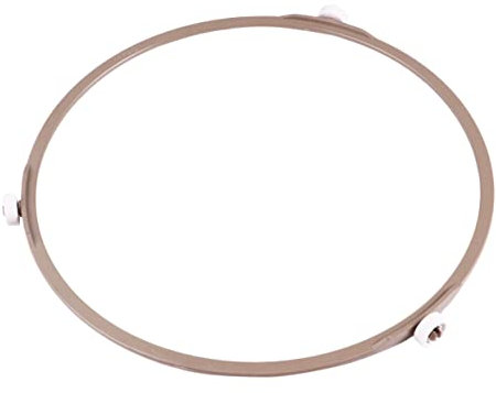 ULTECHNOVO 2pcs Microwave Glass Turntable Plate Rack Ring Support Wheel Ring for Kitchen Microwave Oven Replacement