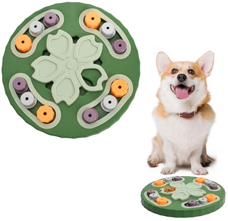 Godneei Interactive Dog Toys for Boredom, Dog Puzzle Toys for Slow Feeding & Energy Release-Fun Solution to Enhance Dogs Fun and Boost Intelligence