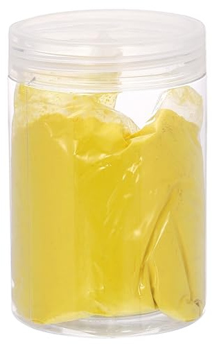 sourcing map Pigmento de óxido de hierro en polvo para hormigón, malla 400, 100 g, pigmento de lechada de óxido de hierro para pintura de azulejos pastel, hormigón, cemento, ámbar