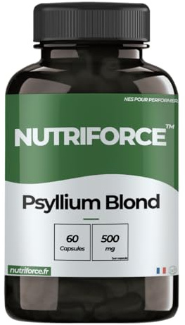 Psyllium – Fibre Naturali per Intestino e Digestione – Transito Regolare e Sazietà – Integratore – Prodotto in Francia