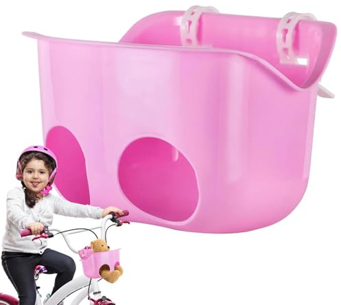 Doll Car Seat - Secure Strap Doll Bike Carrier for Kids Play | Safety Shell with Adjustable Harness Fits Tricycle Balance Bike Stroller Pretend Play Use