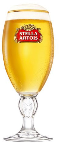 Stella Artois Lot de 2 verres à bière calice belge 0,5 l