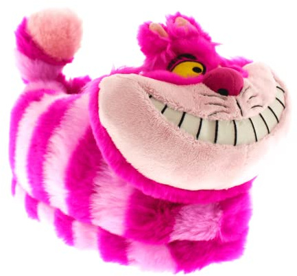 Happy Feet Slippers Officially Licensed Disney and Pixar Character and Figural Alice in Wonderland Cheshire Cat Slippers for Men, Women, and Kids, As Seen on Shark Tank (Medium/Large)