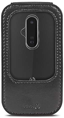 Doro - Housse de Protection Noire d'origine 6620 - Ergonomique - Protection Optimale - Élégante et Facile à Nettoyer - Produit Officiel