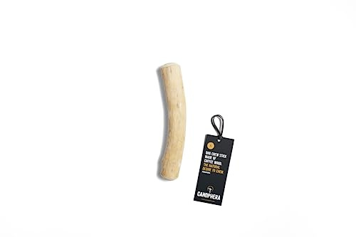 Canophera Coffee wood dog chew sticks for regular chewers - Size Small