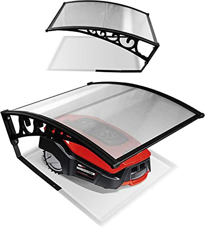 Gimisgu Garaje para robot cortacésped, cortacésped, 105 x 85 x 50 cm, protección contra la lluvia, el granizo y los rayos UV