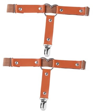 SAFIGLE 2St Beinbindegürtel elastischer Strumpfgürtel Oberschenkelring Seidenstrümpfe für Damen Käfig Damengürtel Beingurt Strumpfhosen Harajuku Zubehör Beinring Fräulein