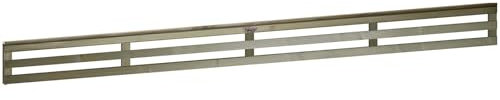 Fence Panel Topper 6ft x 0.5ft Vogue Slatted Garden Trellis Wooden