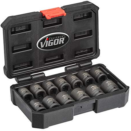 Vigor Vigor_V5550S Schlag-Steckschlüssel-Sortiment