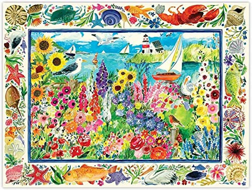 Amdieu Puzzle 6000 Teile Formpuzzle Kreatives Garten-Bilderrahmen-Puzzle Puzzle-Spiel Geeignet für Kinderspielzeug