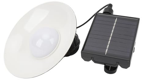SPYMINNPOO Lampe solaire LED 1,2 W à clipser, 4 réglages de luminosité, télécommande, temps d'éclairage de 12 à 16 heures, pour parasol de terrasse, matériau ABS