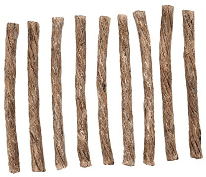ORFOFE 20pièces Lot de Cordes pour Cheminée Pique- Et Barbecue Extérieur Conception Cire pour Flamme Stable