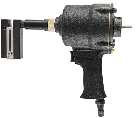 VitalisWorks Industrial Air Hole Puncher, Pneumatic Hole Puncher, 3.2-13MM Air Metal Hole Punch Tool, Adjustable Margins, Clamp Head 360° Rotation,for Doors & Window, Factory (13MM)