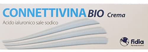 Fidia - Connettivina Bio Crema per irritazioni cutanee e lesioni, ustioni ferite acute e incisioni post-operatorie, formato da 25 g