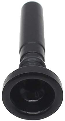 Perfeclan Trompetenmundstück 7C Größe Ersatzinstrument Zubehör, Als Geschenk für Anfänger - Schwarz