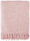 Emma Barclay Nid d'abeille - Couverture en coton recyclé texturé gaufré uni pour chaise, canapé, canapé, canapé, rose blush, 50 x 60 (127 x 152 cm)