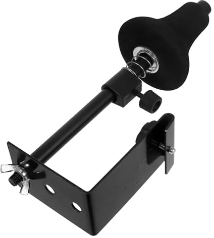 SUPVOX Supporto in Ferro per Tromba da Parete Gancio per Esposizione Strumenti Fiato Resistente e Stabile Facile Installazione senza Attrezzi per Studio Musicale e Organizzazione