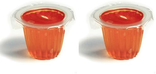 Komodo Jelly Pots Orange Refill Pack for Crickets, Beetles, Cockroaches and Millipedes 30 Piece Nutrient Rich Insect Feed Vitamin Boost Natural Safe Healthy Treat (Pack of 2)