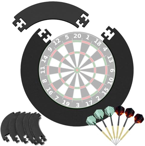 Anello di Protezione per Bersaglio per Freccette da 45 cm, Dart Catchring Surround, Anello di Protezione per Bersaglio Surround, Surrounds Catchring Dart Backboard per Protezione da Parete
