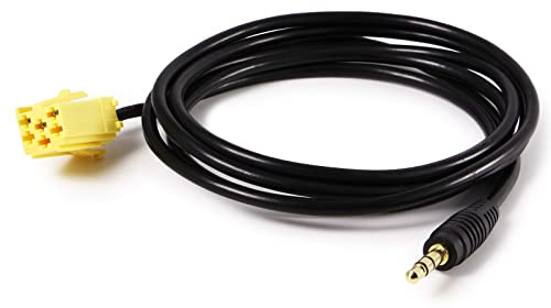AUX Line In Adapterkabel MP3 radio mobiltelefon kontakt uttag för smart for Two 451