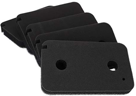 5X Filter Schaumstofffilter 215x130mm kompatibel mit Miele Edition 111 T8860WP, T8861WP, T8873WP, TSC223WP, TEF755WP 9499230 für Trockner Wäschetrockner - LUTH Premium Profi Parts