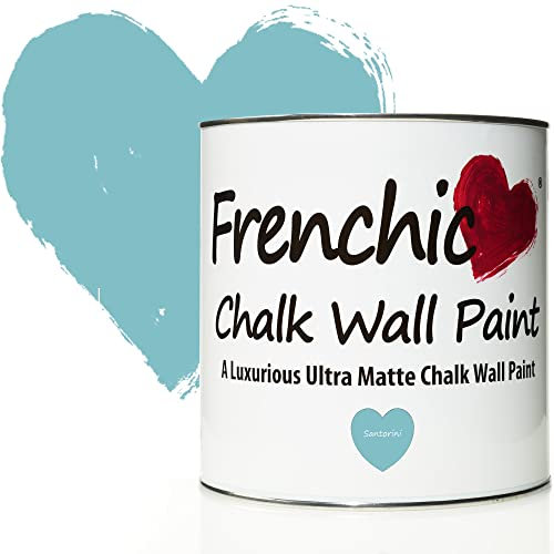 Frenchic Santorini Chalk Wall Paint, For Interior Walls & Ceilings, Ultra Matte, Washable & Scrubbable (2.5L)
