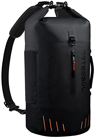 Blackace arteesol Sac Etanche Amélioré 45l 40l 30l 20l Waterproof Sac étanche Dry Bag avec épaulette，Parfait pour Le Paddle Kayak Canoë Camping Pêche Natation Rafting