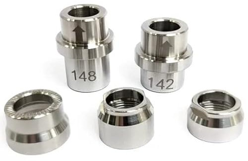 Wahoo KICKR Thru Axle Adapter Kit, Compatible with KICKR CORE and KICKR V4 and Newer Models, P/N WFKICKRTHRUAXLEKIT