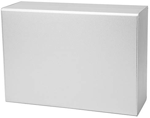 Risegun Caja De Aluminio, Caja De Caja Eléctrica Caja De Conexiones Eléctricas Amplificador Electrónico Placa De Circuito Impreso Caja De Instrumentos Caja De Proyecto Electrónico 80x160x220mm