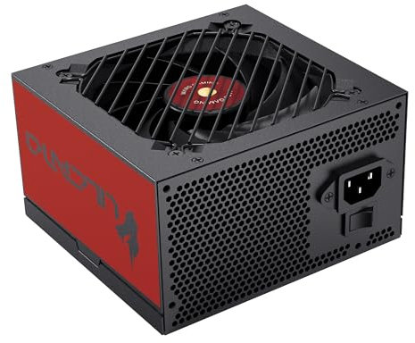 Mars Gaming MPVU750SI, ATX Netzteil 750W, 10 Jahre Garantie, 80 Plus Silver, +87% Effizienz, AI2-RPM, DC-DC und SMD Technologien, Aktives PFC, Japanische Toshin Kyogo Kondensatoren 105º, Rot