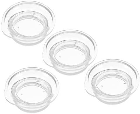 SOIMISS 4piezas Tapas De Repuesto para Mate Cup Unidades Tapa Protectora Antipolvo De Plástico Accesorios para Mate Cup Diseño Moderno