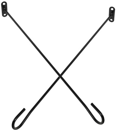 VICASKY Supporto per Bandiera Decorativo da Giardino per Cassetta Postale, Staffa di Montaggio Laterale Resistente Kit 2 Pezzi, Accessori per Cassette Postali Adatti a Esterni e
