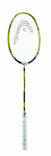 Head Power Helix 8000-Racchetta da Badminton, colore: verde/argento