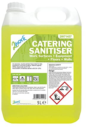 2Work Catering Sanitiser Odourless 5 Litre Bottle 2W71457