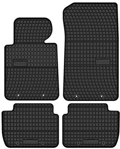 Prismat Gummimatten Gummi Fußmatten Satz für BMW 3er E46 (1999-2007) - Passgenau