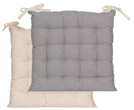 Atout Ciel Cuscino quadrato bicolore 40 x 40 cm