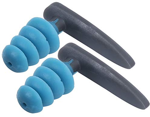 2pcs Bouchons d'oreille réutilisables antibruit pour la Douche,Bouchon d'oreille étanche de plongée, Le Surf, la plongée en apnée et d'autres Sports Nautiques, Bouchon oreille piscine