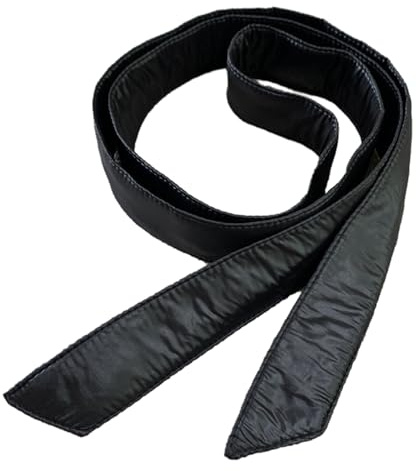 LUOFANG Cintura da donna in cotone imbottito con fascia a fascia per cintura per piumino Piumino a vita sottile Cintura a tunica