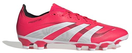 adidas Unisex - Vuxen PREDATOR LEAGUE Multi Ground Football boots, lucid red/ftwr white/core black, 42 2/3 EU