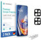 smartect TPU Protecteur d'écran [2 + 2 Pièces] pour Motorola Edge 50 Neo, Écran + Caméra, Couvre tout l'écran, Installation sans Bulles, Protection Anti-Traces de Doigts