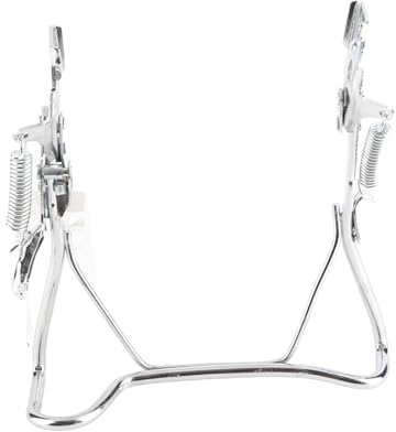 ZCZDHNA Soporte eléctrico | Robusto Soporte de Rueda Trasera de Doble Pata | Dos Soportes de Acero Inoxidable para estacionamiento/Servicio/Almacenamiento | Se Adapta a neumáticos de 14 y (Small