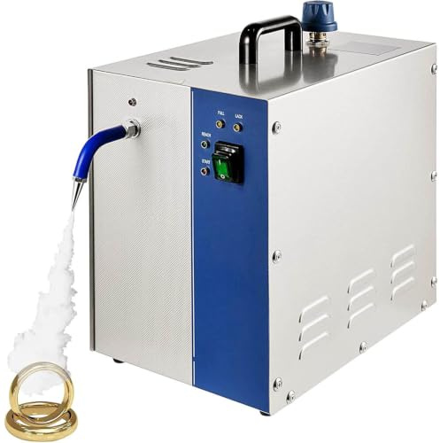 2L/4L ångtvätt för smycken i rostfritt stål, professionell ångtvätt för smycken, 1300W/2200W ädelstenstvätt, ångtvätt för guld och silver 4L