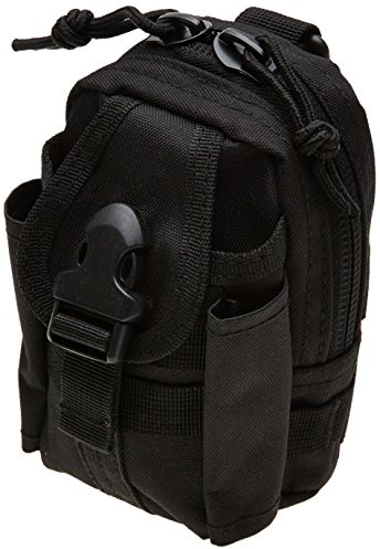 Mil-Tec Unisex Koppeltasche-13607002 Koppeltasche, Schwarz, 13 x 8,5 5 cm EU