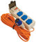 Leisurewize - 15 Metre Caravan Mains Lead to UK Plug Socket - 240v - Cable Trip, Camp Site Boats Caravanning (LWACC486)