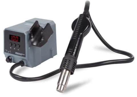 Velleman Estación de soldadura, para componentes CMS, multifunción, 300 W, 100-500 ° C, gris