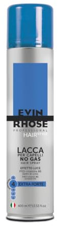EVIN RHOSE LACCA PER CAPELLI EXTRA FORTE NO GAS (PRO-VITAMINA B5, SEMI DI LINO)